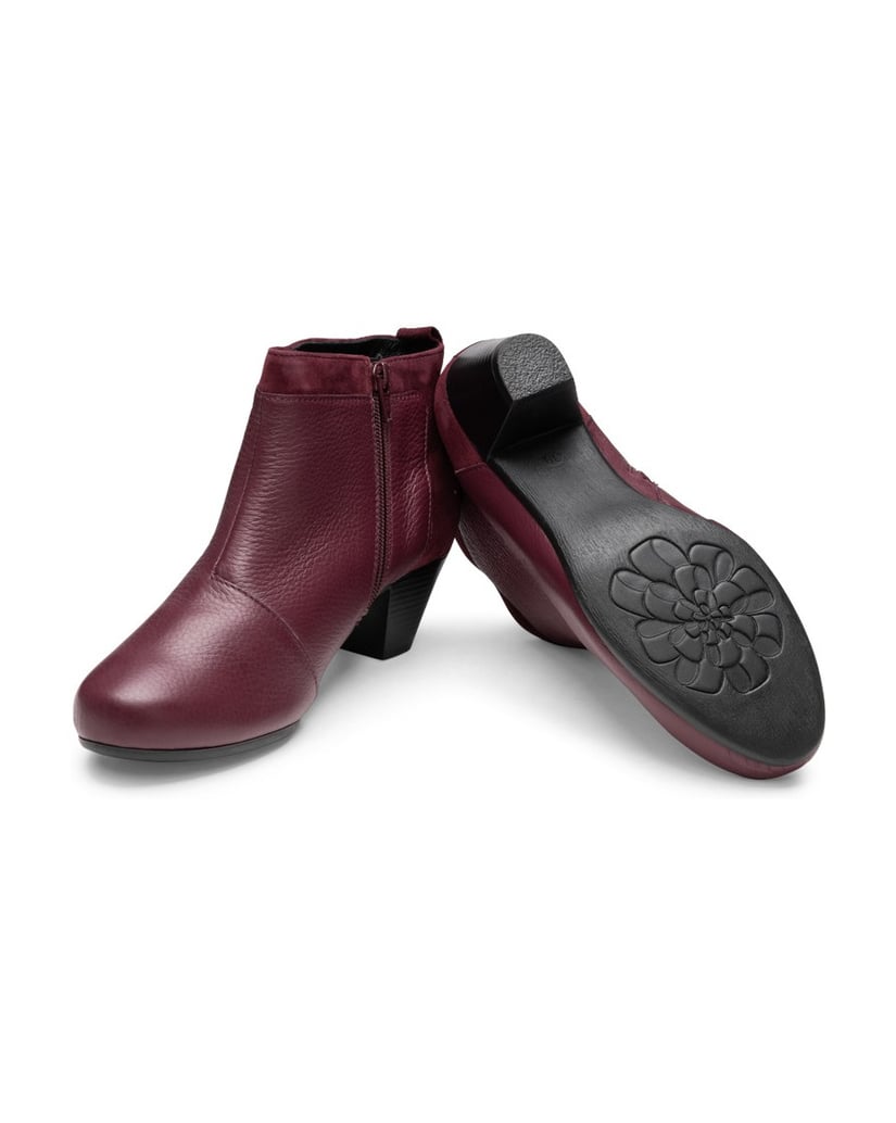 VITAFORM-Hirschleder-Stiefeletten-dunkelbraun
