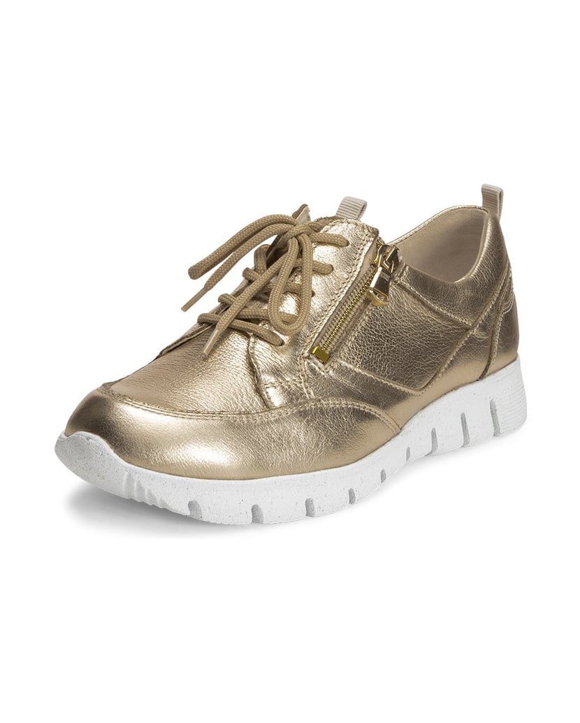 VITAFORM-Hirschleder-Sneaker-gold