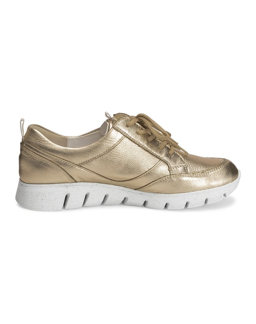 VITAFORM-Hirschleder-Sneaker-gold