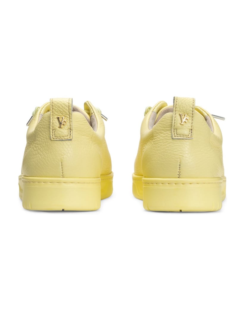 VITAFORM-Hirschleder-Sneaker-hellgelb