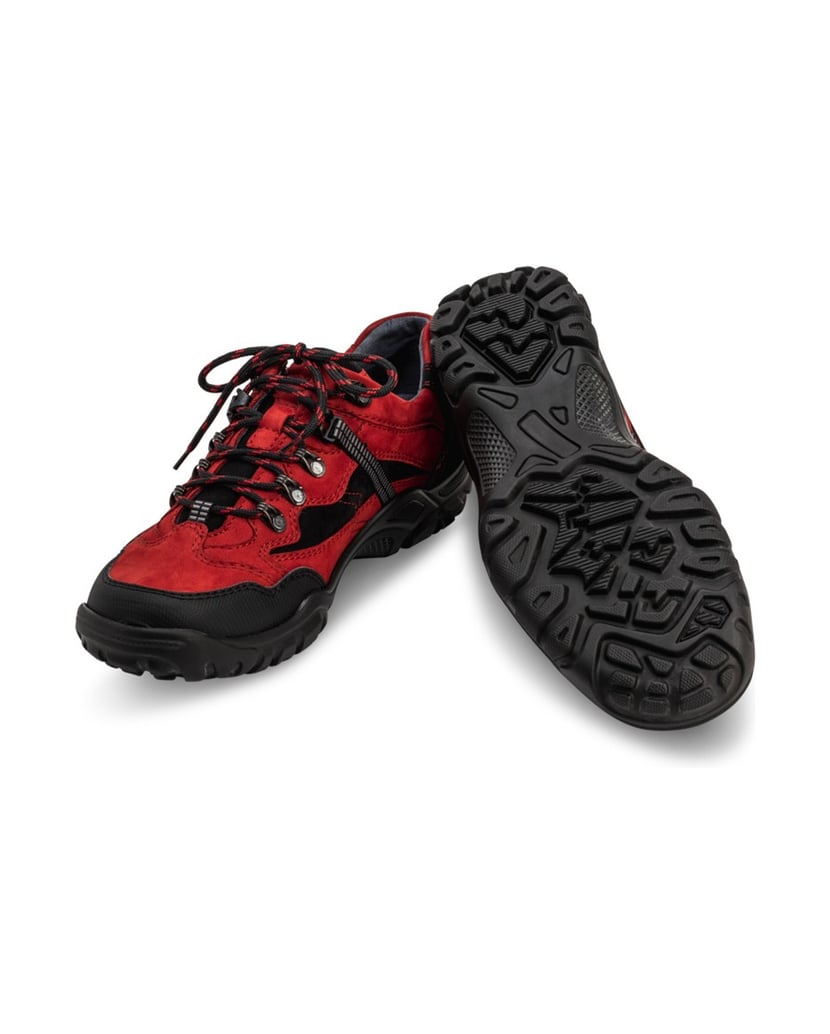 VITAFORM-Nubukleder-Trekking-rot