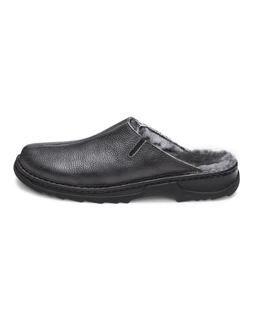 VITAFORM-Softnappaleder-Clogs-grau