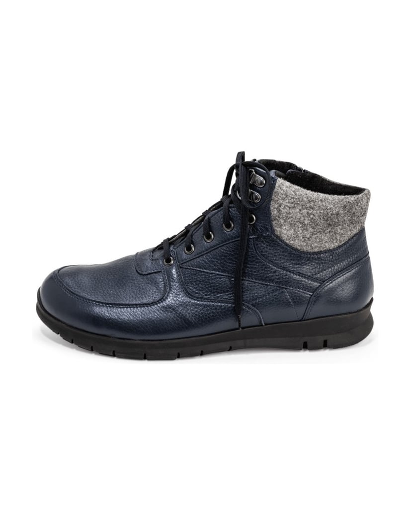 VITAFORM-Hirschleder-Stiefeletten-schwarz