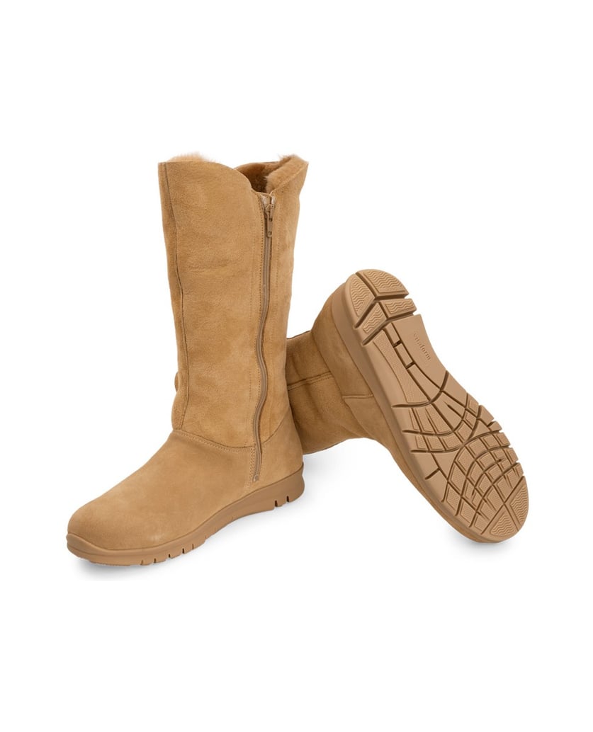 VITAFORM-Veloursleder-&-Doubleface-Stiefel-camel-