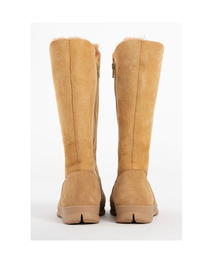 VITAFORM-Veloursleder-&-Doubleface-Stiefel-camel-