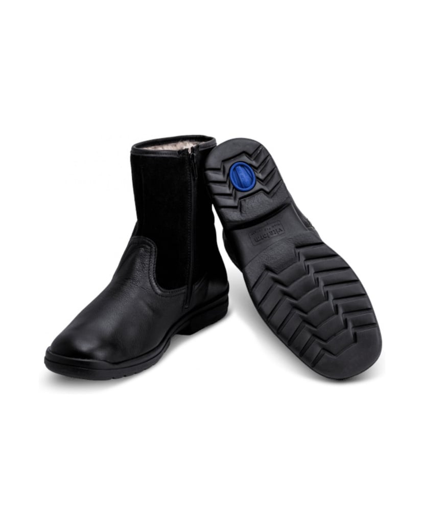 VITAFORM-Softnappaleder-Stiefeletten-schwarz