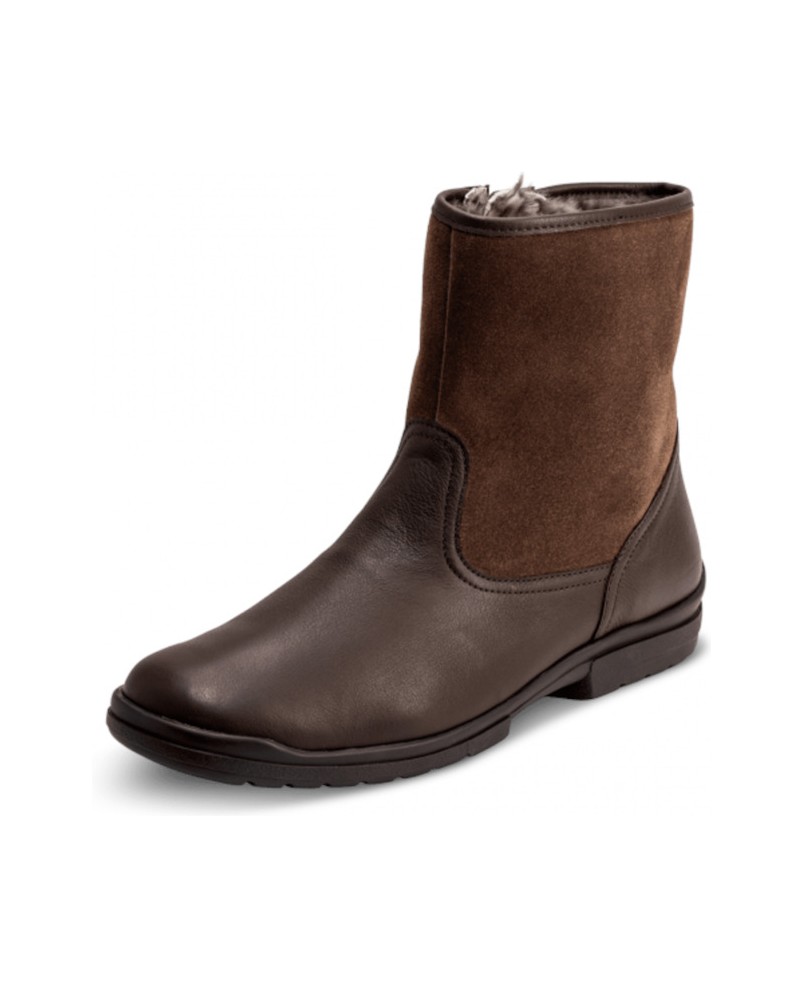 VITAFORM-Softnappaleder-Stiefeletten-schwarz