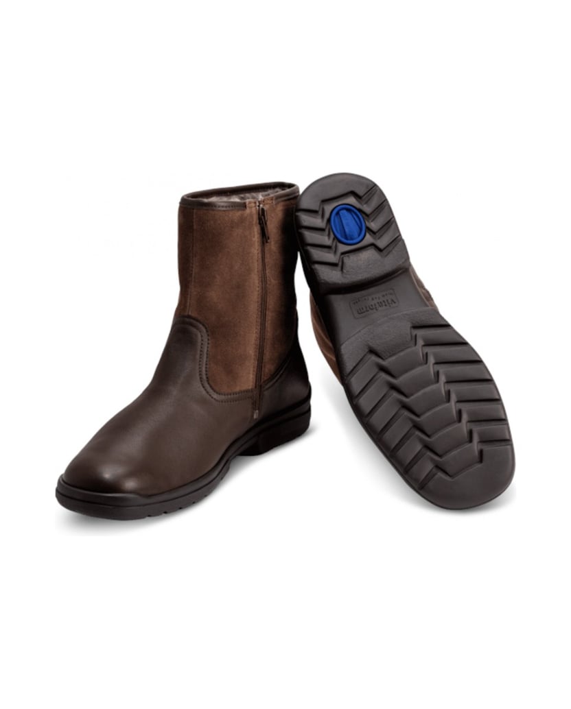 VITAFORM-Softnappaleder-Stiefeletten-schwarz