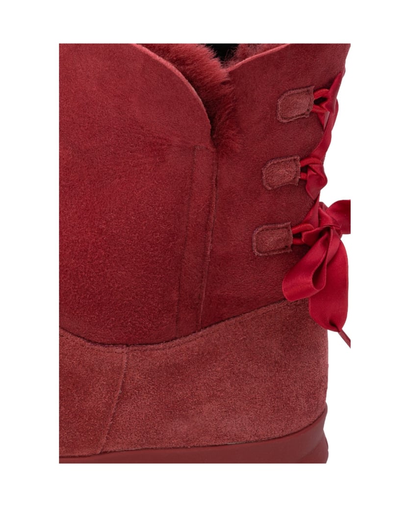 VITAFORM-Veloursleder-&-Doubleface-Stiefeletten-bordeaux