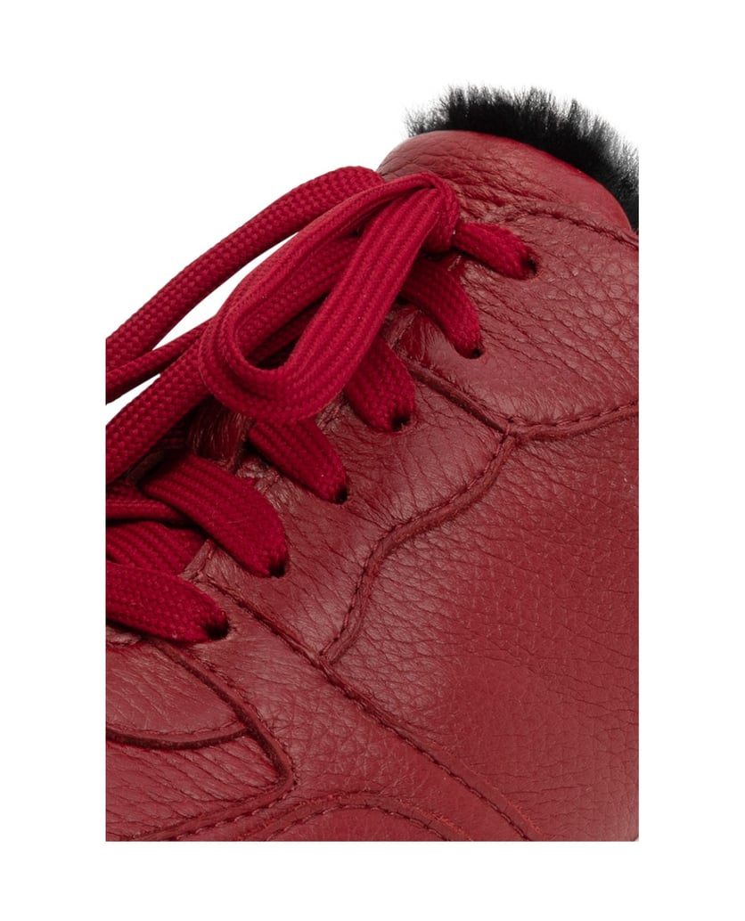 VITAFORM-Hirschleder-Sneaker-rot