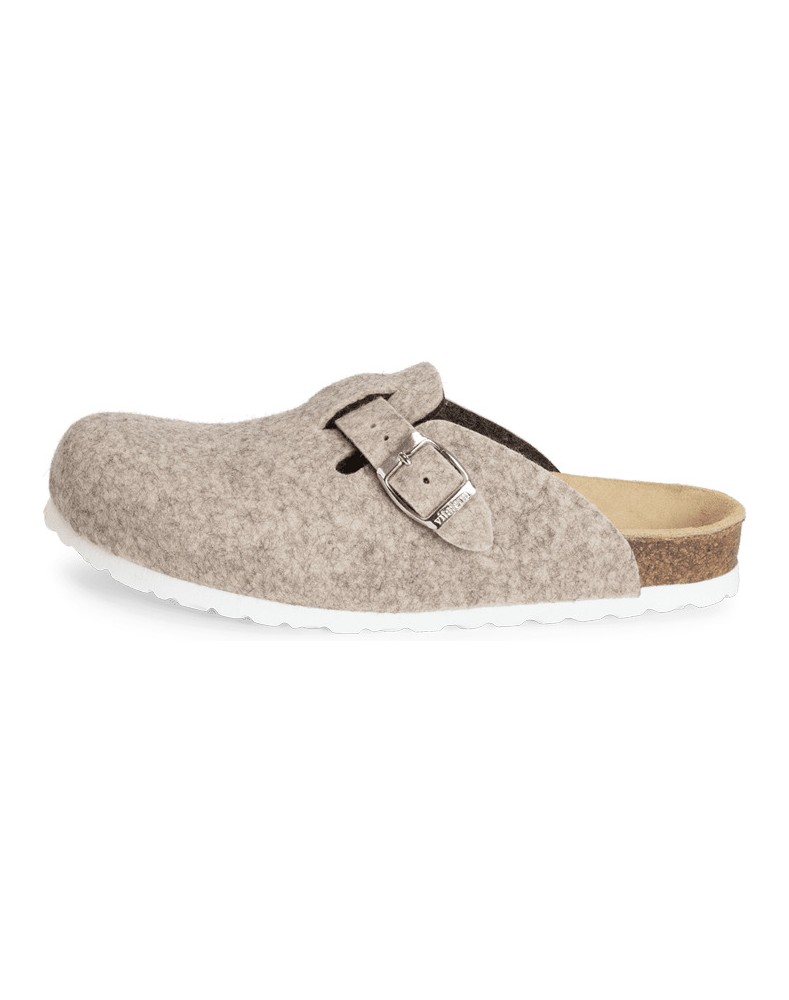 VITAFORM-Wollfilz-Clogs-beige