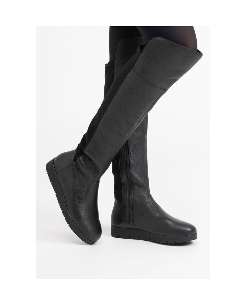 VITAFORM-Hirschleder-Stiefel-schwarz