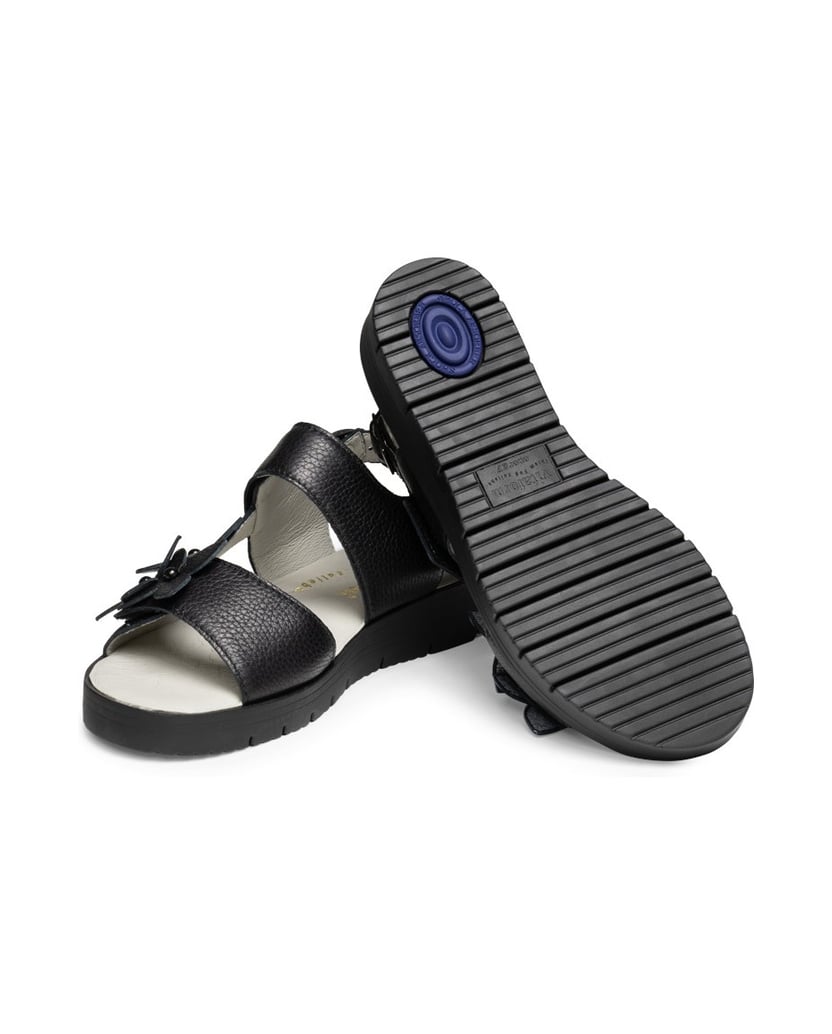 VITAFORM-Hirschleder-Sandalen-schwarz