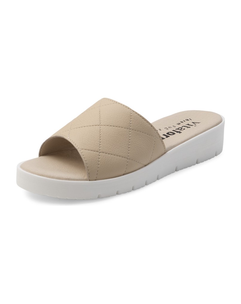 VITAFORM-Hirschleder-Pantoletten-beige