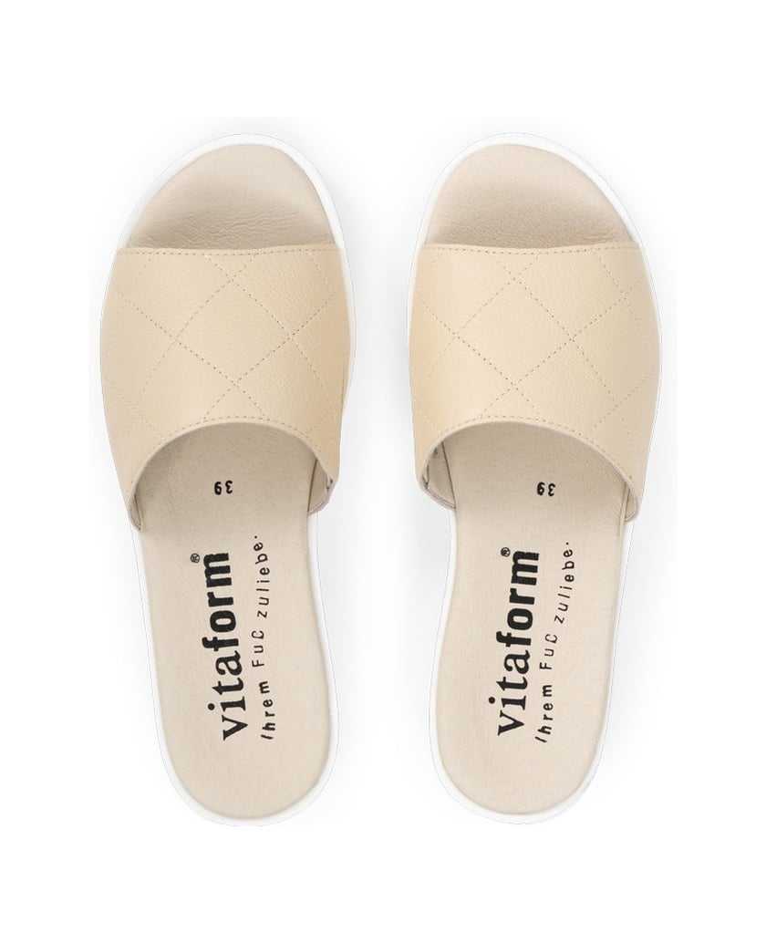 VITAFORM-Hirschleder-Pantoletten-beige