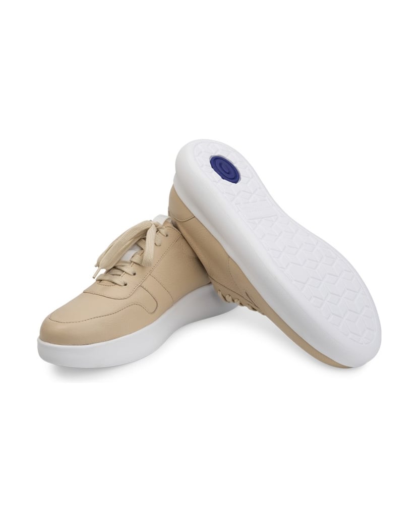 VITAFORM-Hirschleder-Sneaker-beige