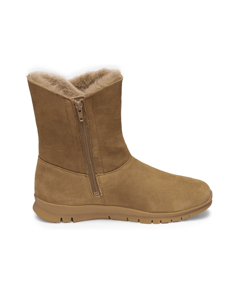 VITAFORM-Veloursleder-&-Doubleface-Stiefeletten-schwarz