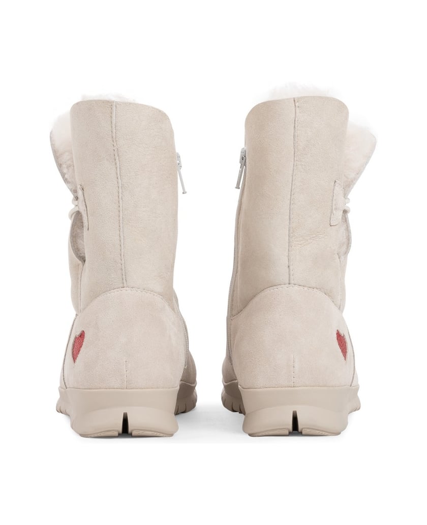 VITAFORM-Veloursleder-&-Doubleface-Stiefeletten-schwarz