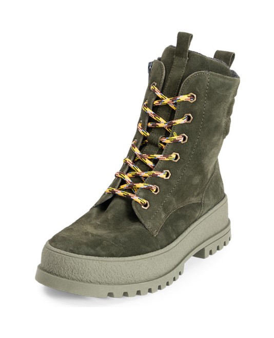 VITAFORM-Veloursleder-Stiefeletten-bordeaux