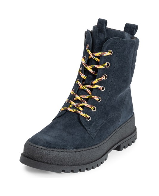 VITAFORM-Veloursleder-Stiefeletten-bordeaux