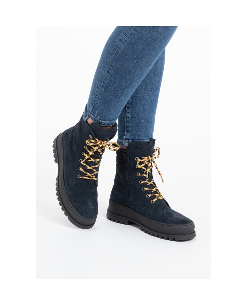VITAFORM-Veloursleder-Stiefeletten-bordeaux