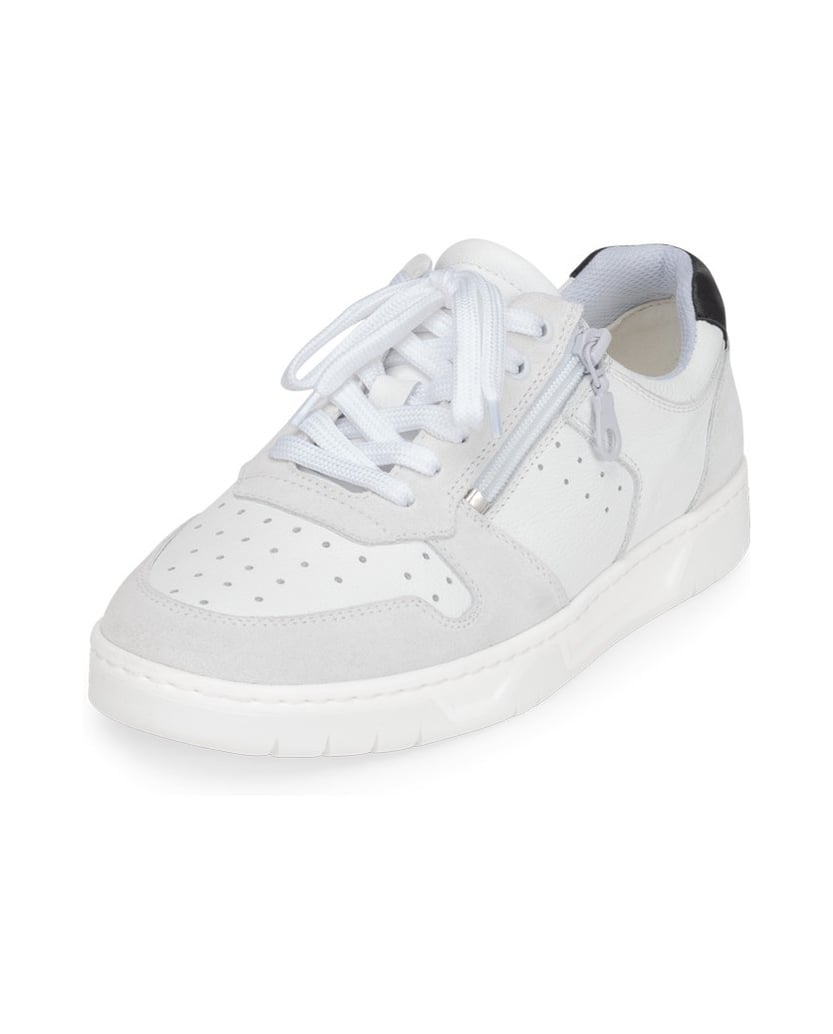 VITAFORM-Softnappaleder-&-Veloursleder-Sneaker-weiss