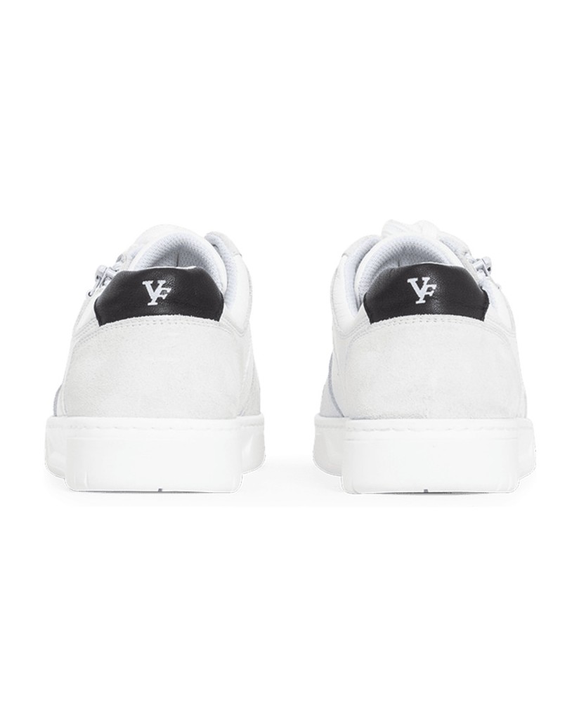 VITAFORM-Softnappaleder-&-Veloursleder-Sneaker-weiss