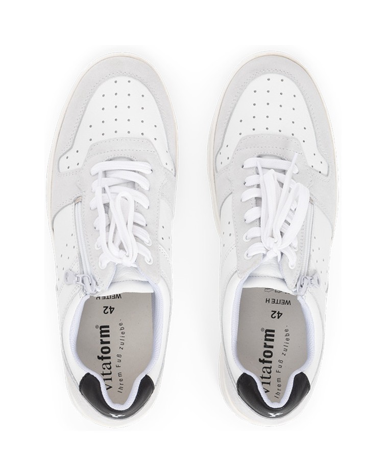 VITAFORM-Softnappaleder-&-Veloursleder-Sneaker-navy