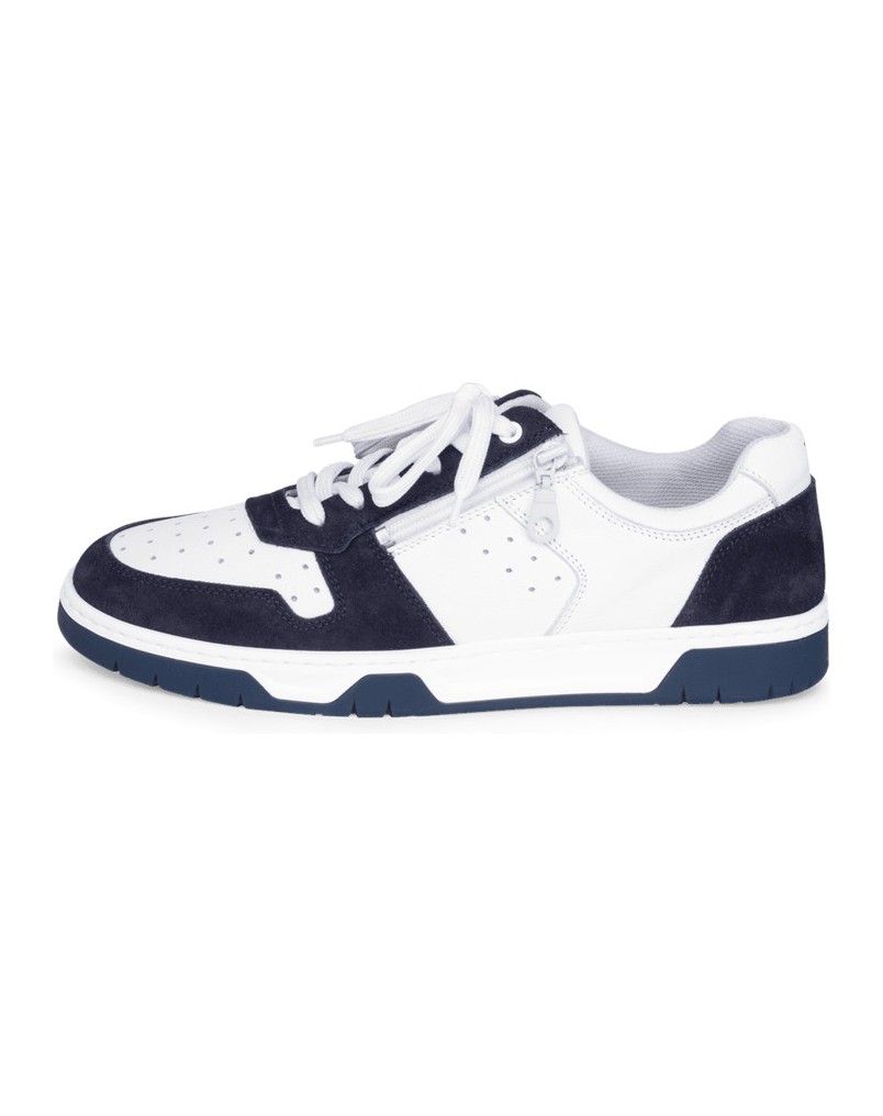 VITAFORM-Softnappaleder-&-Veloursleder-Sneaker-navy