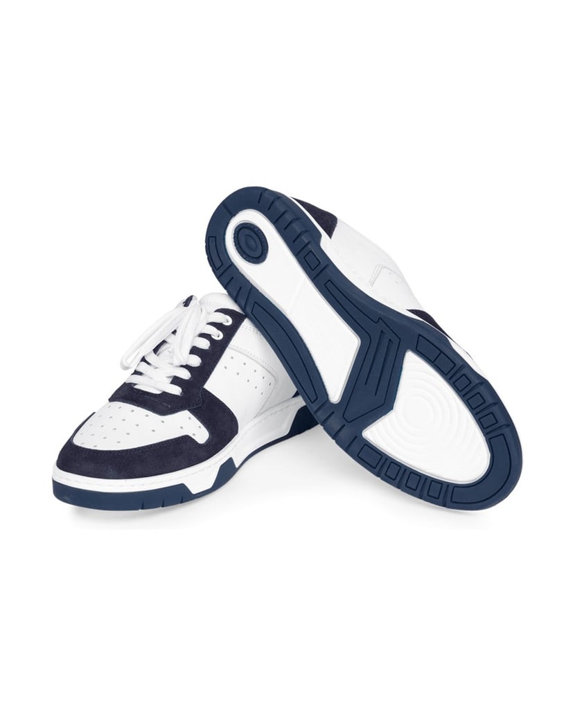 VITAFORM-Softnappaleder-&-Veloursleder-Sneaker-navy