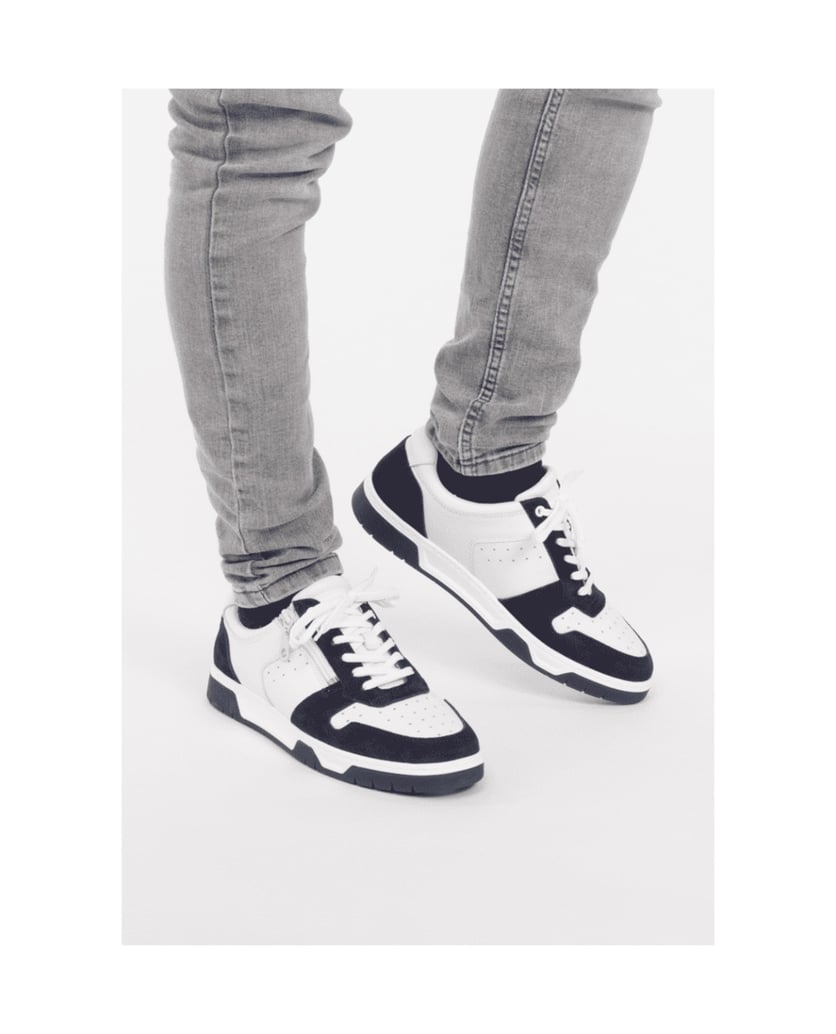 VITAFORM-Softnappaleder-&-Veloursleder-Sneaker-navy