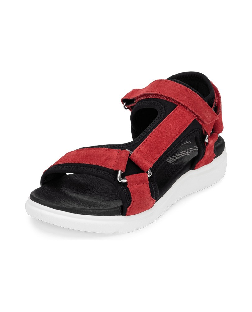 VITAFORM-Veloursleder-Sandalen-grün
