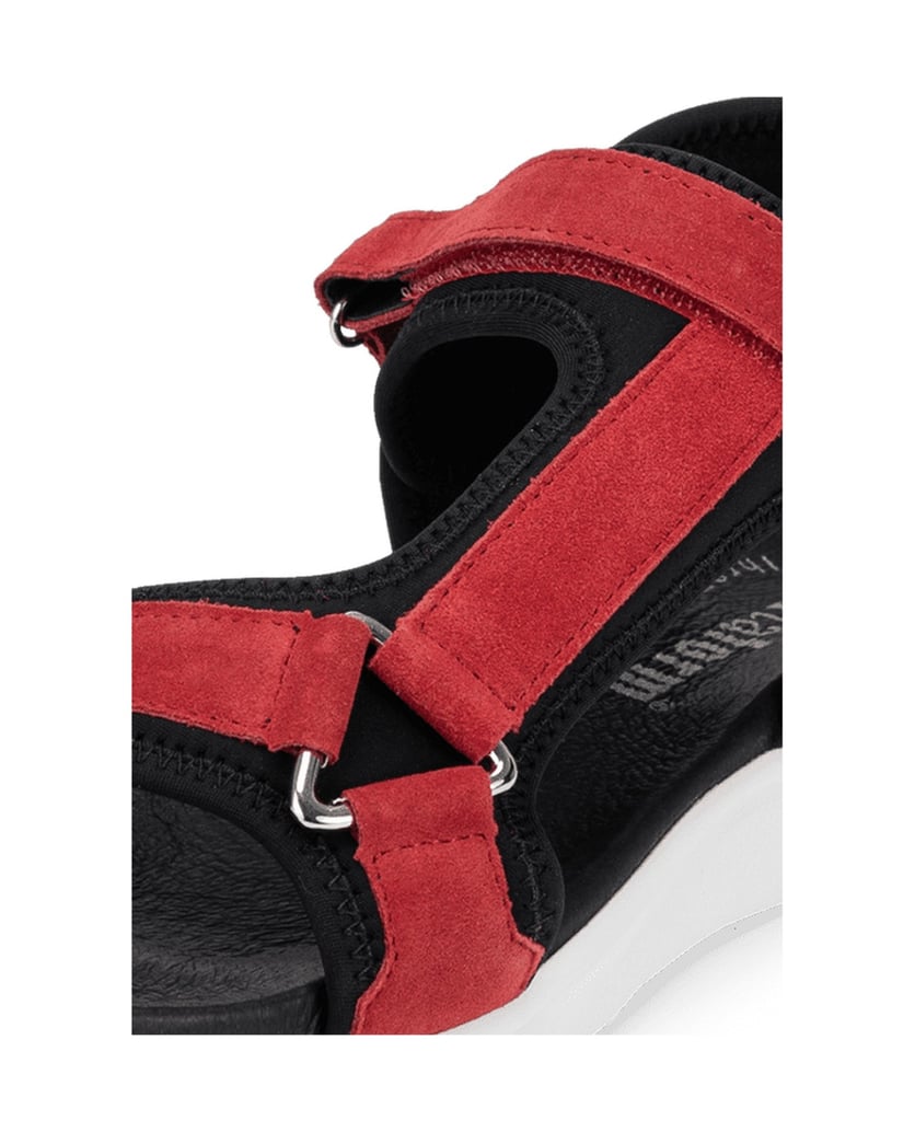VITAFORM-Veloursleder-Sandalen-grün