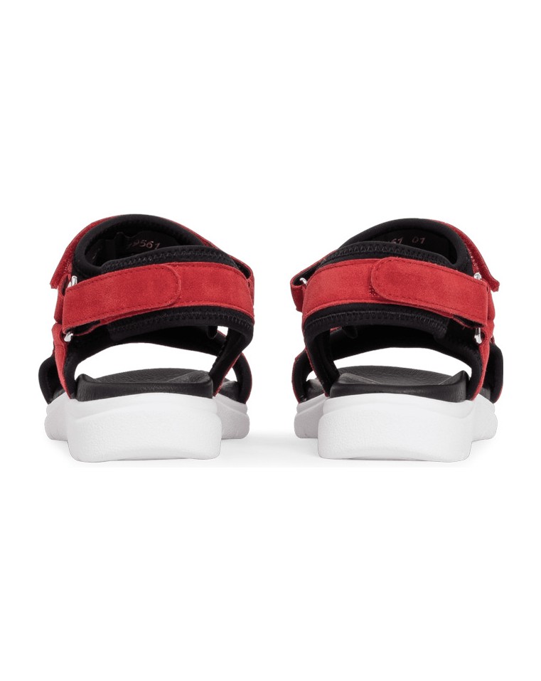 VITAFORM-Veloursleder-Sandalen-grün