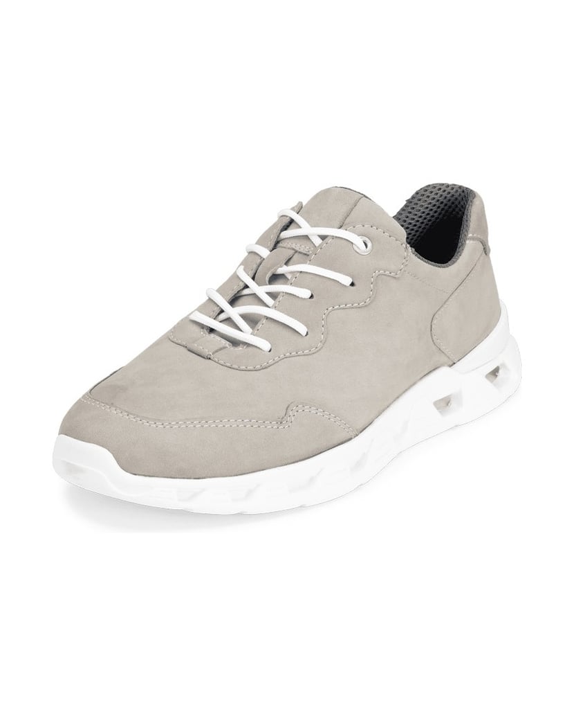 VITAFORM-Nubukleder-Sneaker-grau