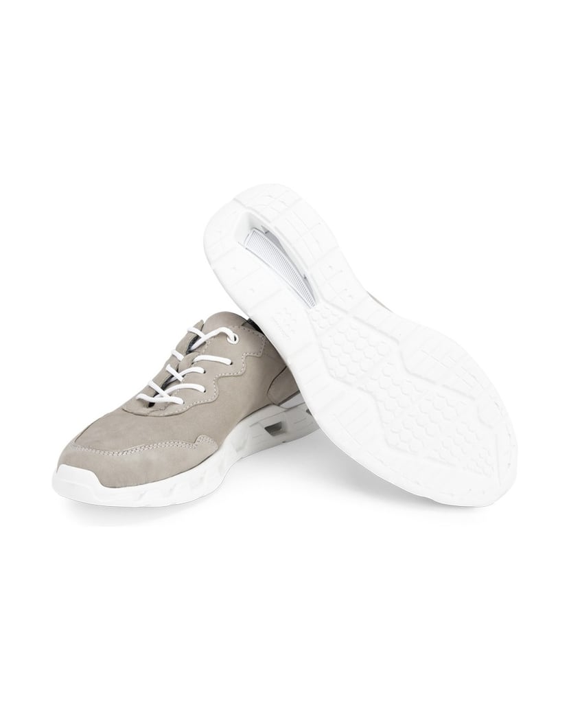 VITAFORM-Nubukleder-Sneaker-grau