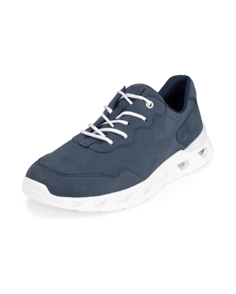 VITAFORM-Nubukleder-Sneaker-grau
