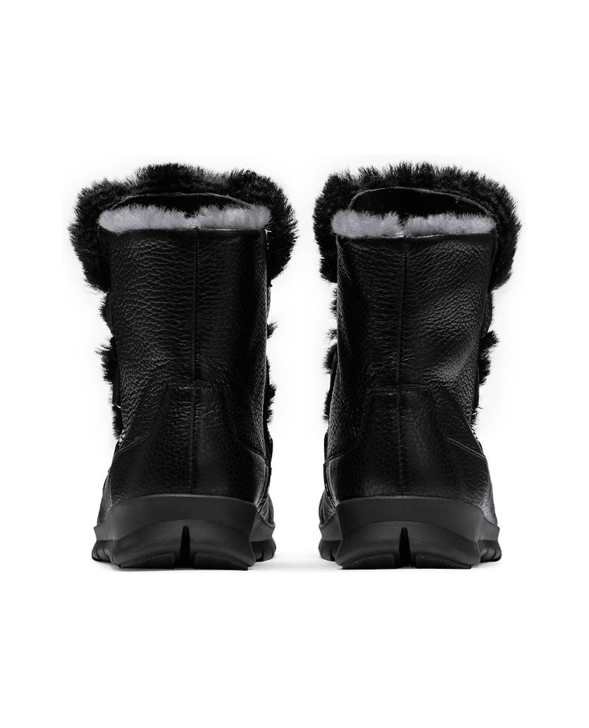 VITAFORM-Hirschleder-Stiefeletten-schwarz