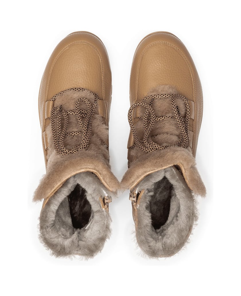 VITAFORM-Hirschleder-Stiefeletten-schwarz
