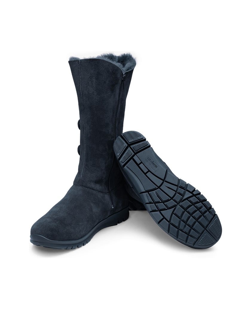VITAFORM-Veloursleder-&-Doubleface-Stiefel-schwarz