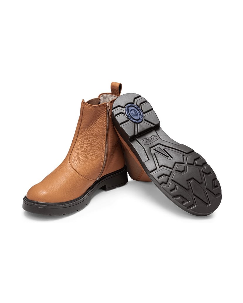 VITAFORM-Hirschleder-Stiefeletten-camel-