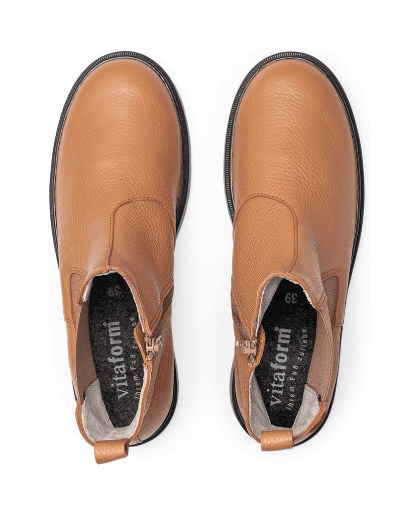 VITAFORM-Hirschleder-Stiefeletten-camel-