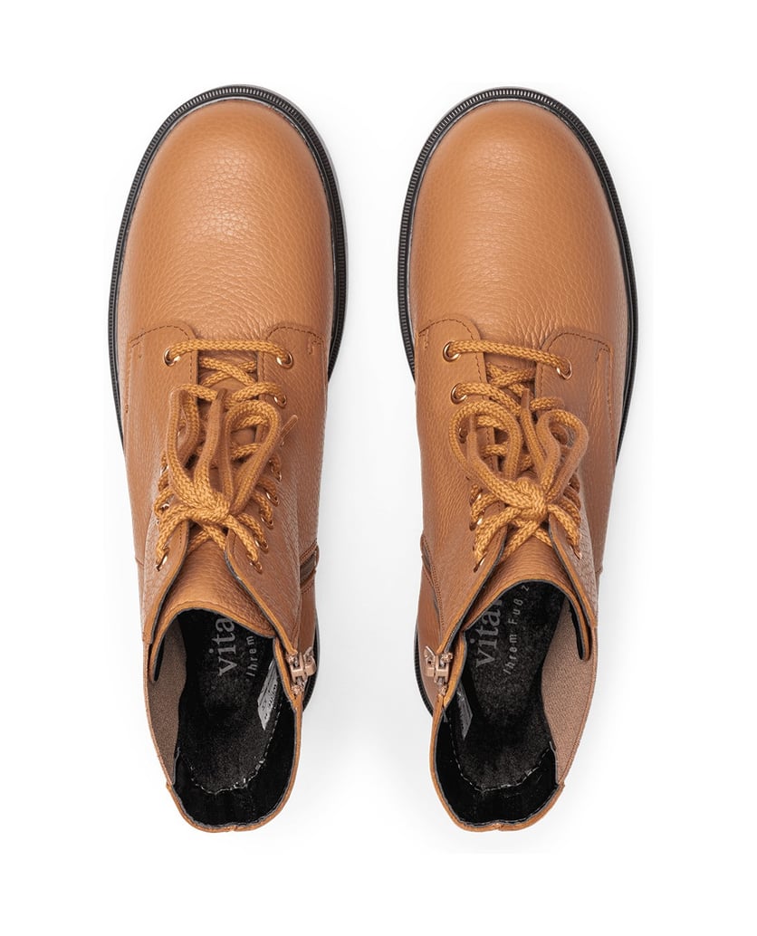 VITAFORM-Hirschleder-Stiefeletten-camel-