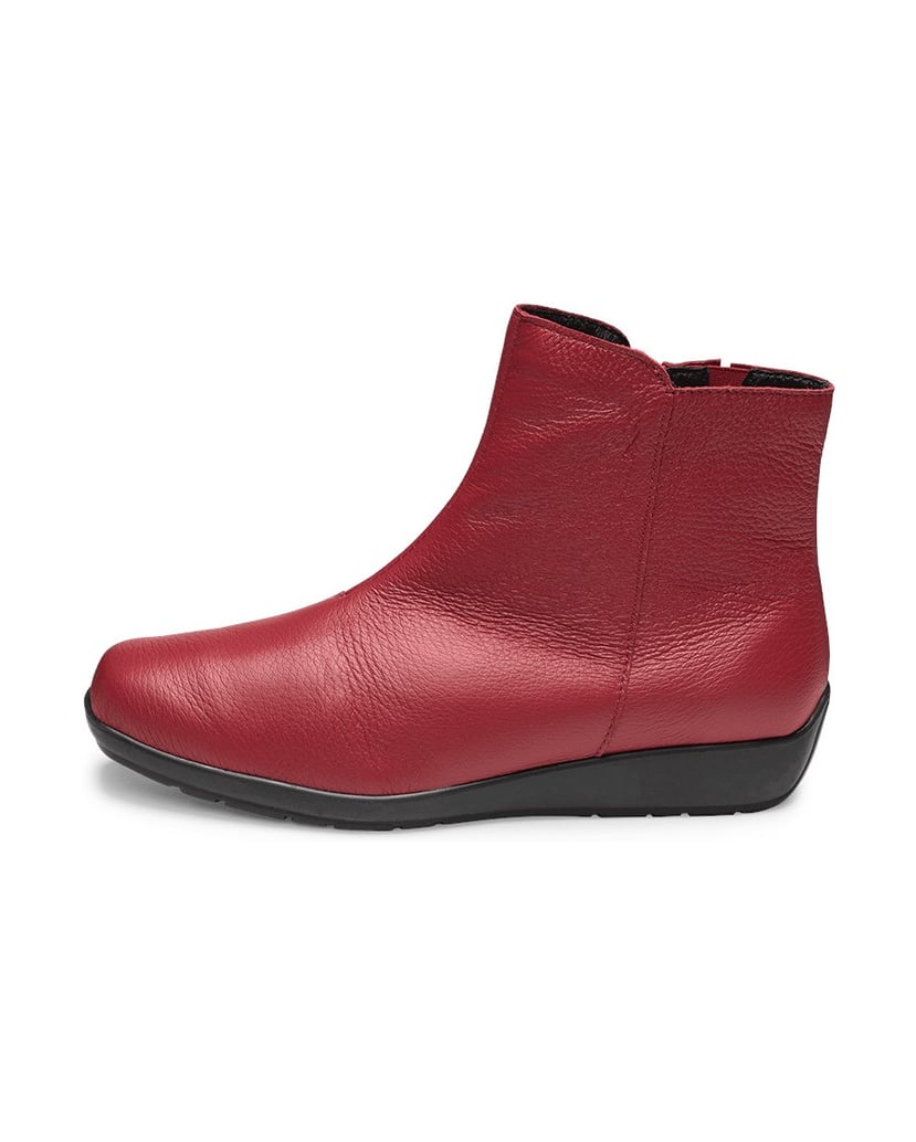 VITAFORM-Hirschleder-Stiefeletten-bordeaux