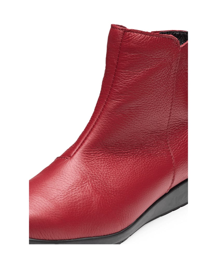 VITAFORM-Hirschleder-Stiefeletten-bordeaux