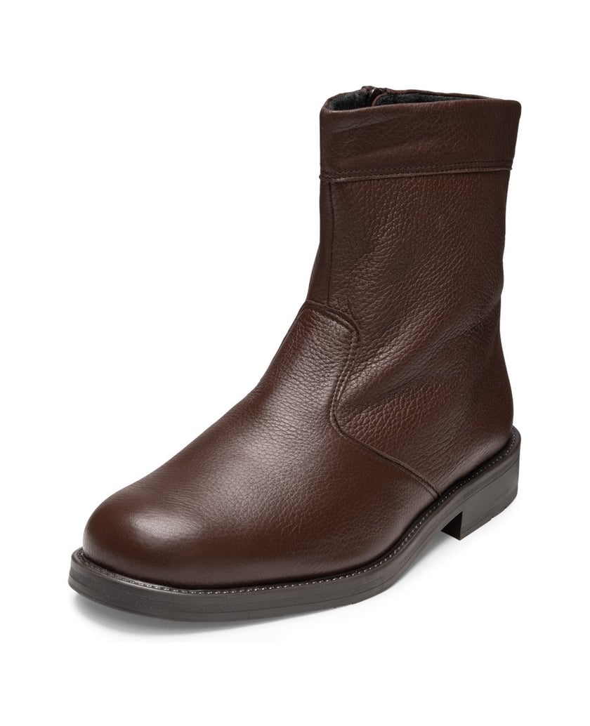 VITAFORM-Hirschleder-Stiefeletten-schwarz
