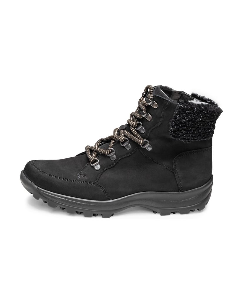 VITAFORM-Nubukleder-Stiefeletten-schwarz