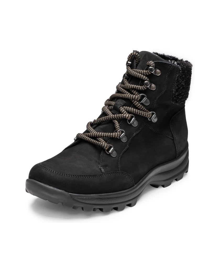 VITAFORM-Nubukleder-Stiefeletten-schwarz