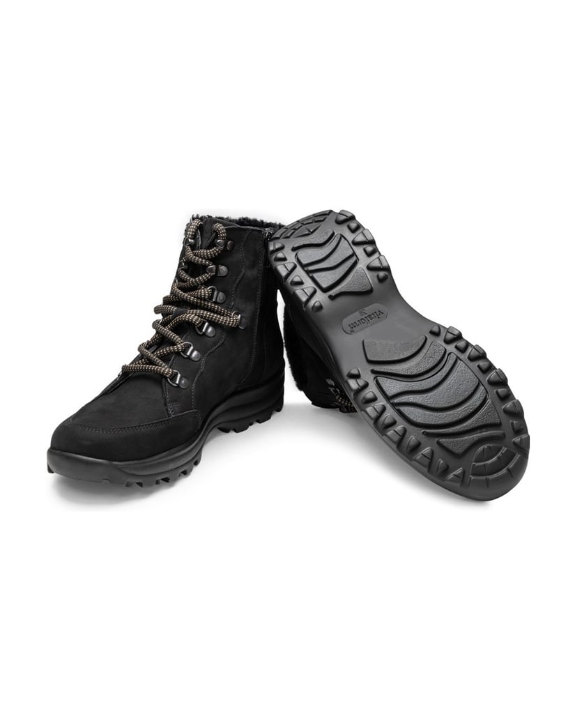 VITAFORM-Nubukleder-Stiefeletten-schwarz