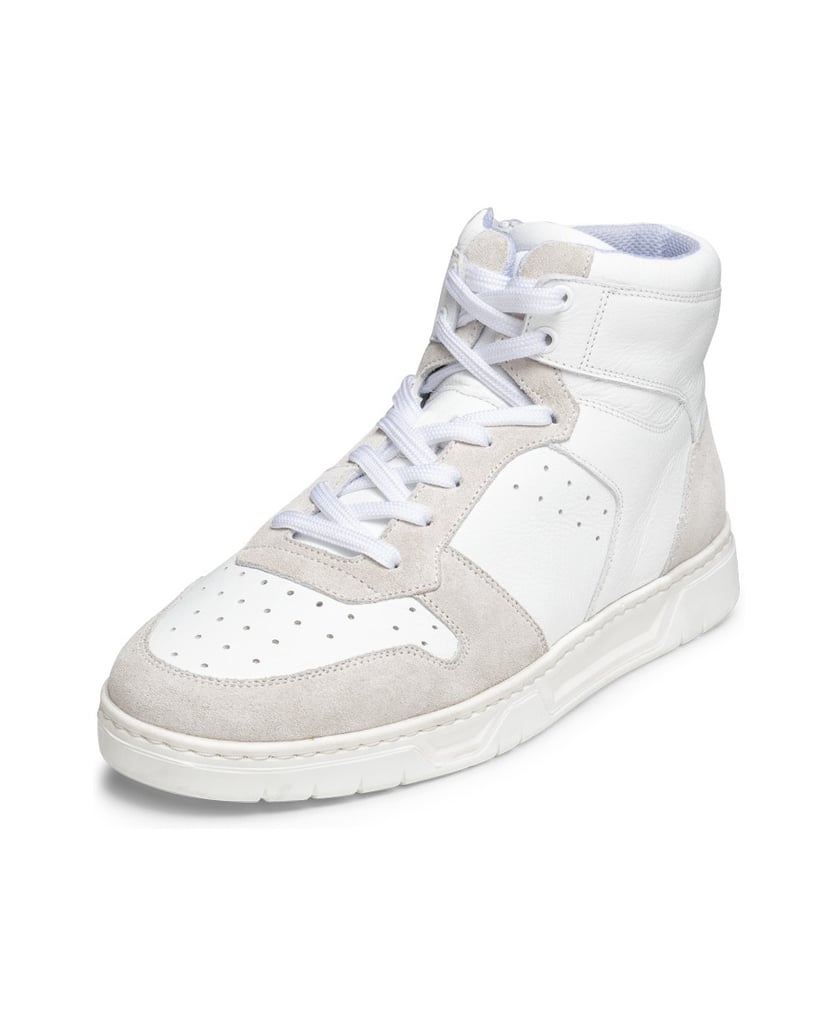 VITAFORM-Softnappaleder-&-Veloursleder-Sneaker-weiss